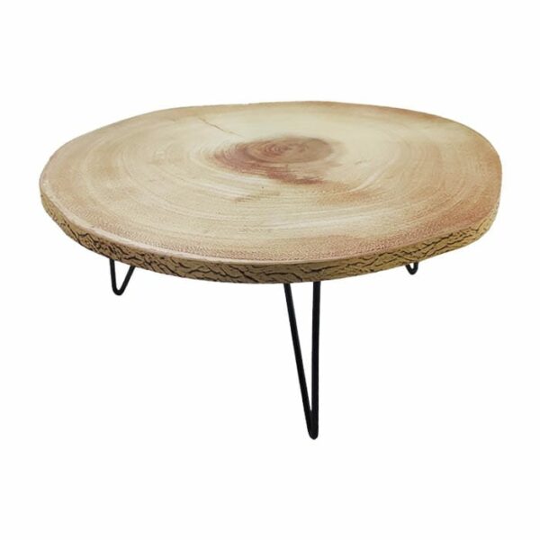 Cake Stand Natural Wood 33 x13 Cm