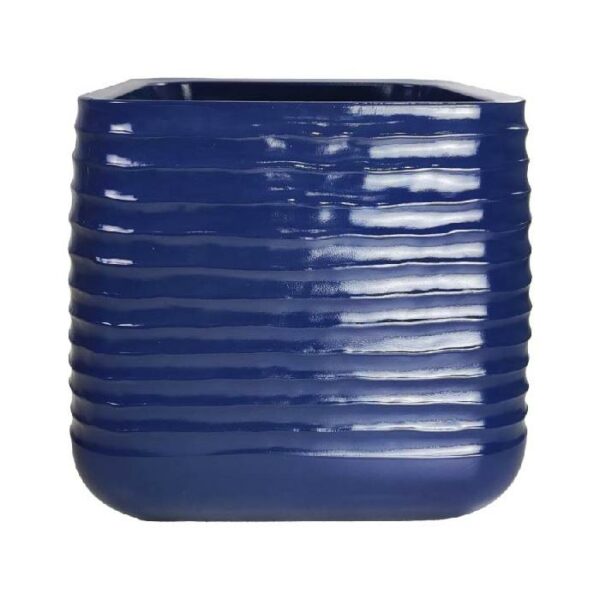 Large Urbino Planter Dark Blue 50.5x50.5x49