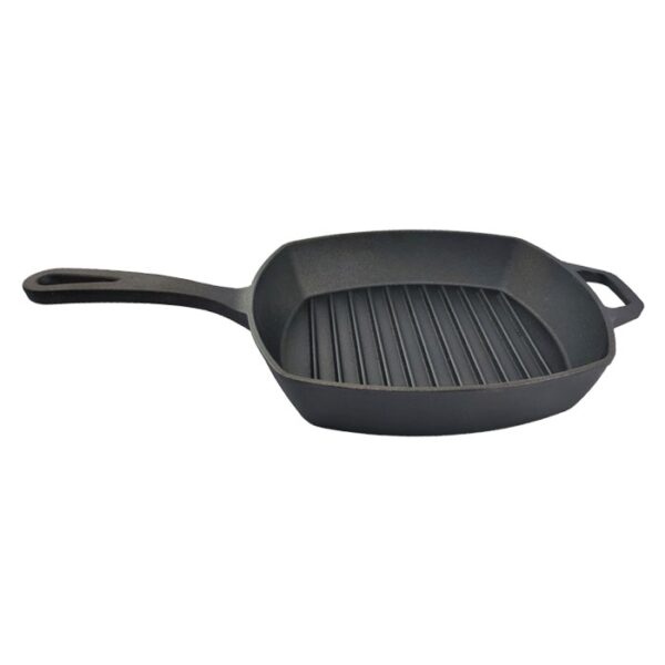 10.25" Square Grill Pan With Handle