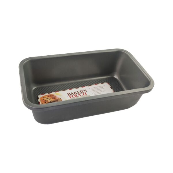 8.5" Textured Non-Stick Steel Loaf Pan