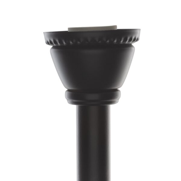 Decoration Tension Rod MatteBlack 42-72"