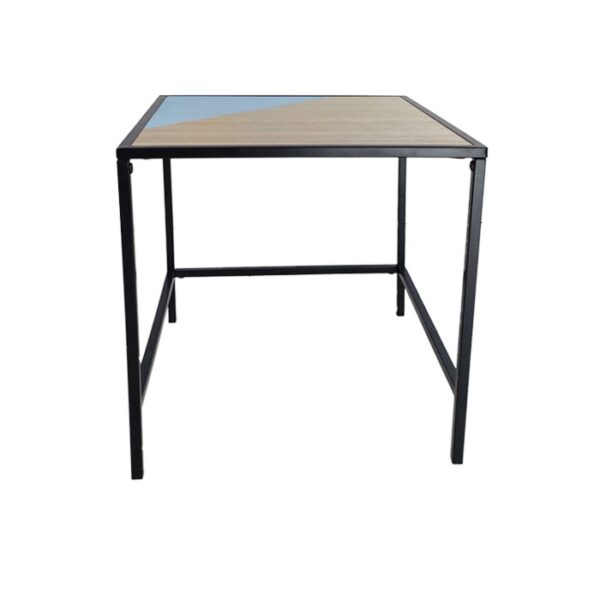 15" Nested Side Table Black/ Natural