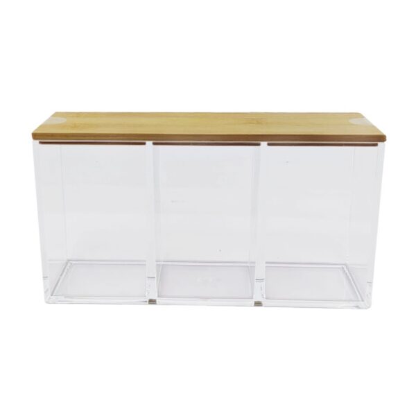 Cosmetic 3 Compartment Organizer