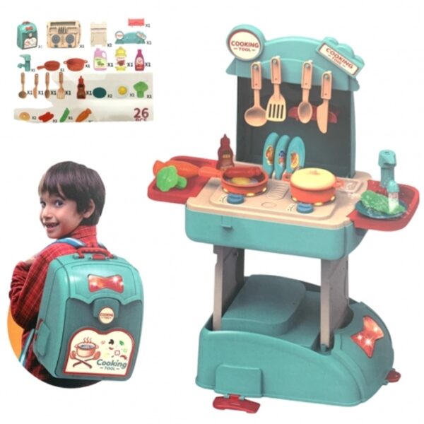 2 In 1 Kitchen Set Backpack