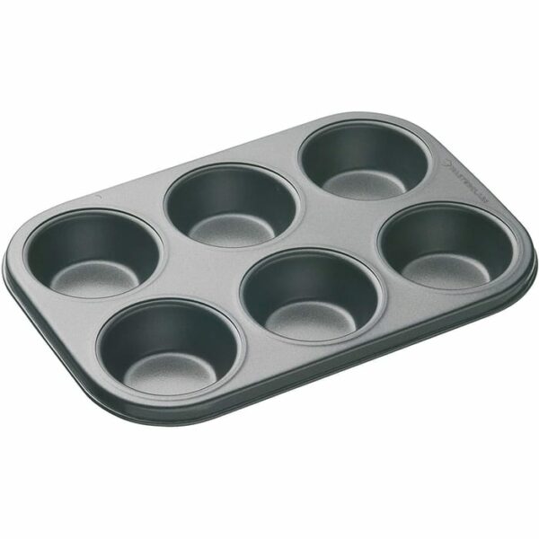 Tray Plain Muffin Tray 6 Holes