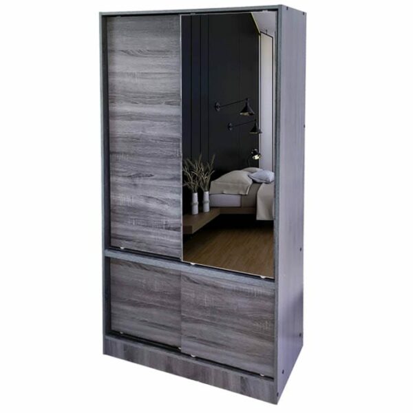 Wardrobe With Sliding Mirror