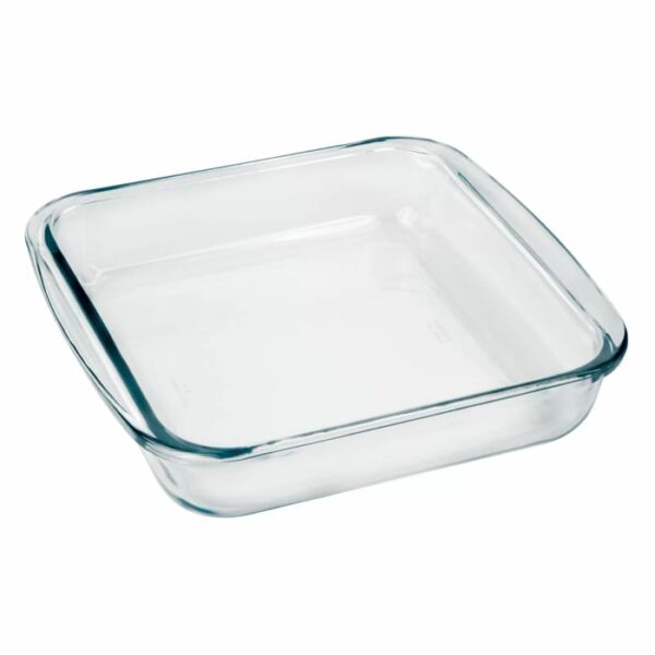 1.2 Quart Square Tempered Glass Bakeware Marinex
