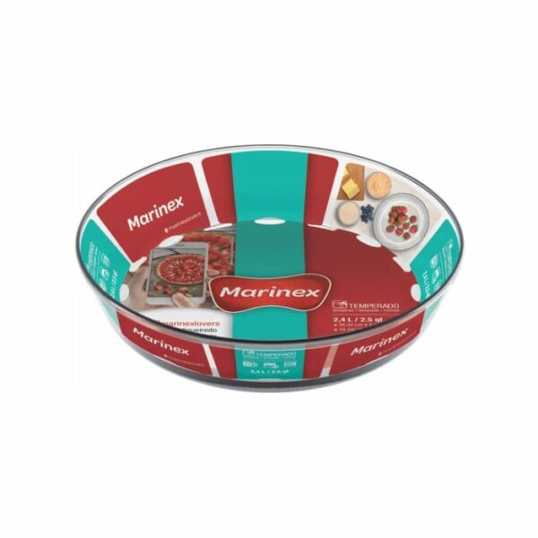 2.5 Quart Bakeware Round Roaster Marinex