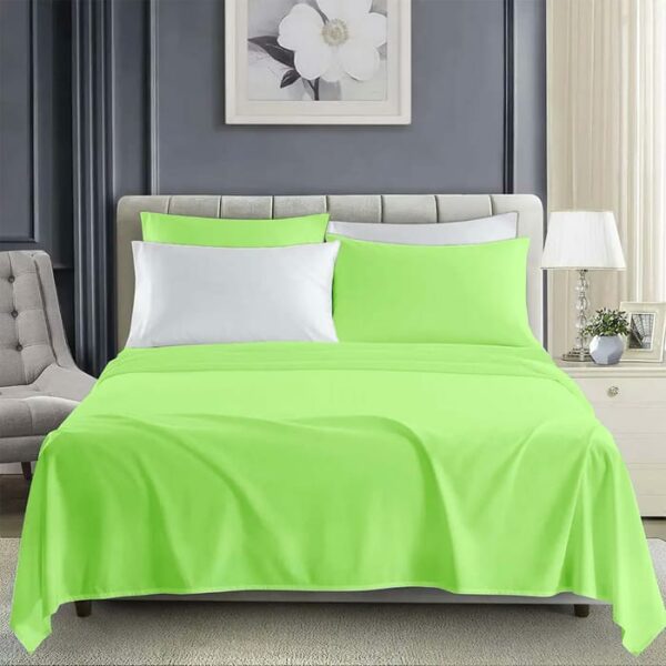 6 Pieces Neon Sheets King Assorted Colors