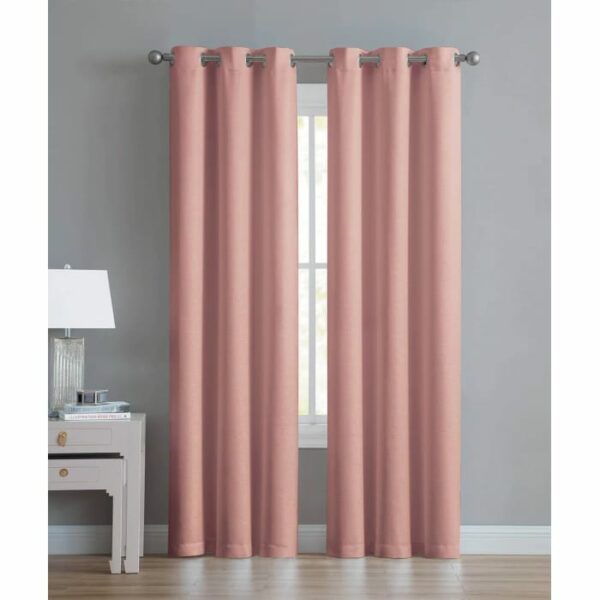 Angela Blackout Panel 52x90 Coral