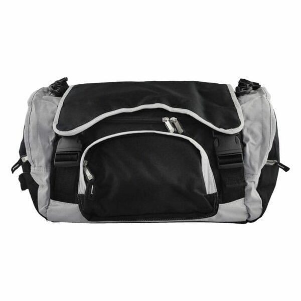 BackPack Polyester 14x10x10 Black & Grey