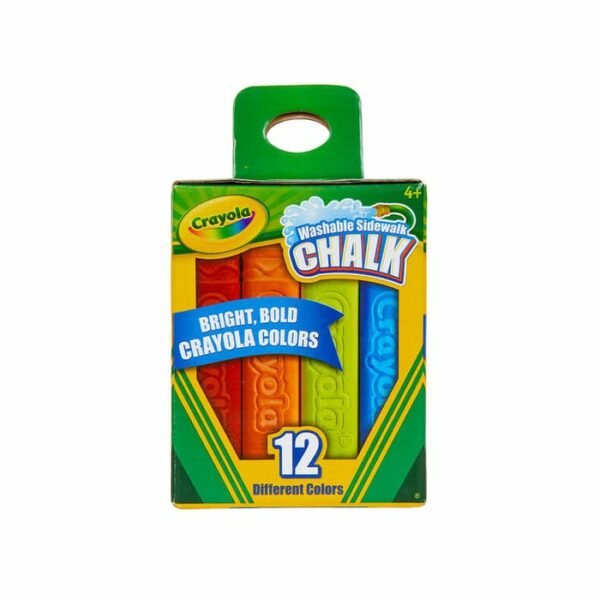 Crayola 12 Count Washable Sidewalk Chalk