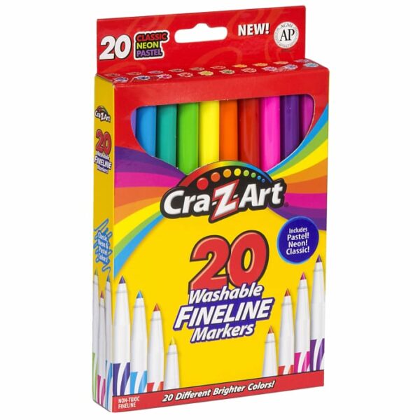 Cra-Z-Art 20 Count Fine Line Markers