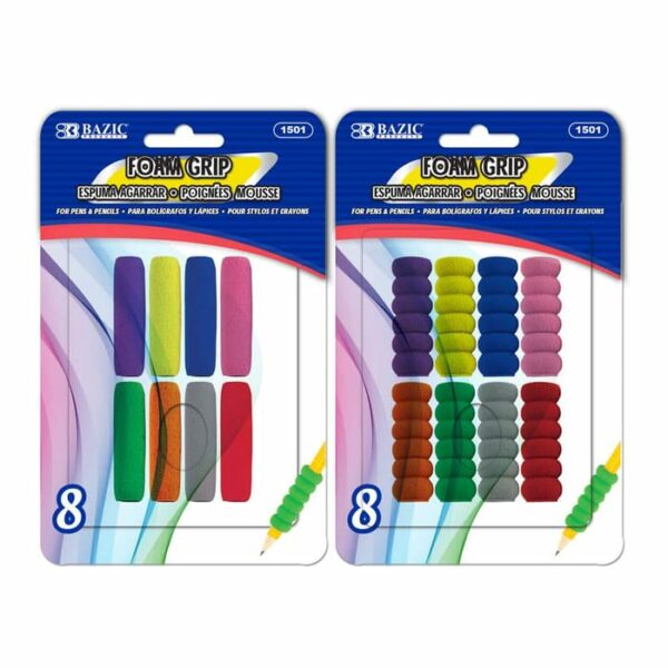 Assorted Color & Shape Foam Pencil / pen Grip