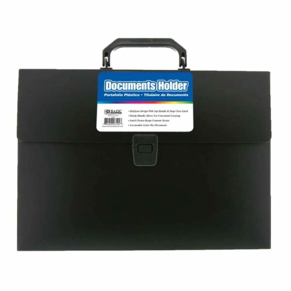 Letter Size Document Case With Handle