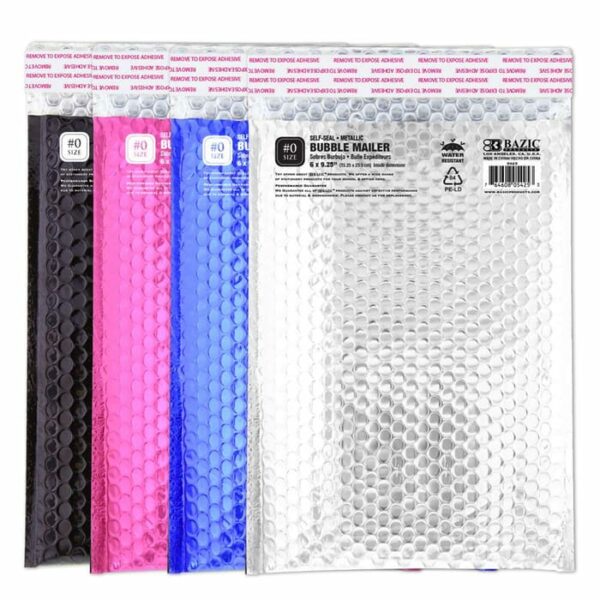 6"x9.25" Metallic Bubble Mailers