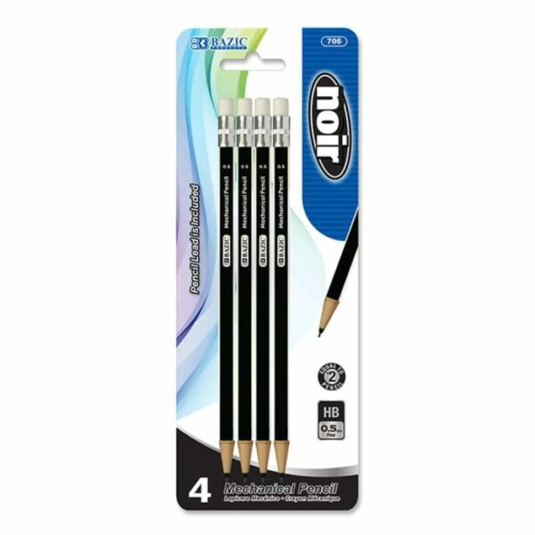 Noir 0.5mm Mechanical Pencil 4 Pack