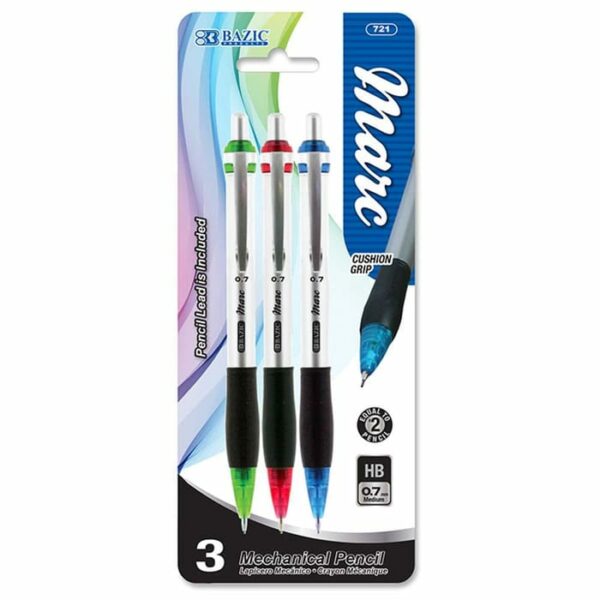 Marc 0.7mm Mechanical Pencil 3 Pack