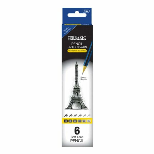 Drawing & Sketching Pencil Set 6 Assortement