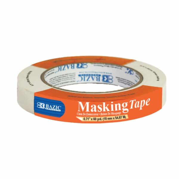 0.71"x21" General Purpose Masking Tape 60 Yard