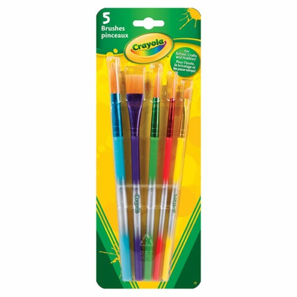 Brush Set 5Count Art & Craft