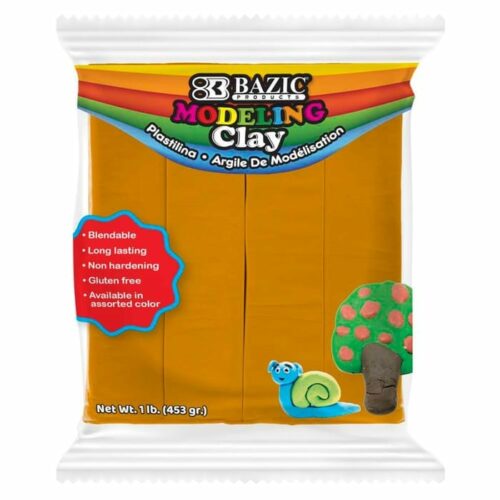 1Lb Orange Modeling Clay