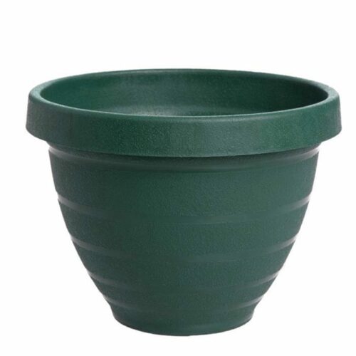 Asst color 12" round planter