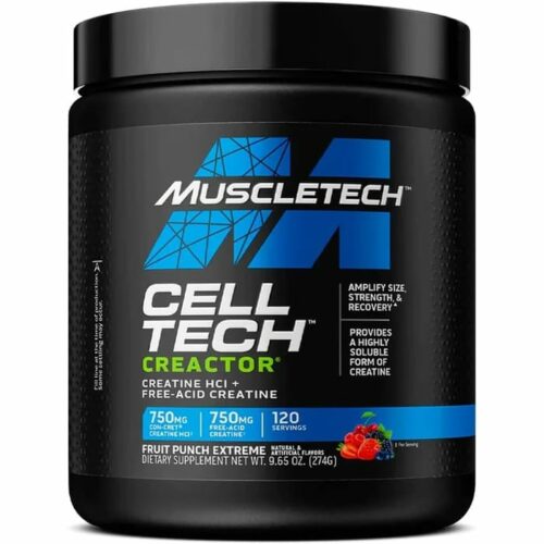 Muscletech Cell Tech Creactor Fruit Punch 120 Serv