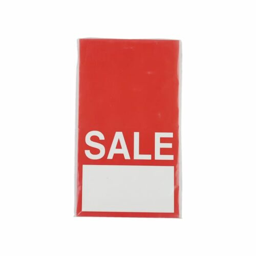 Garage sale table cards 20/pk