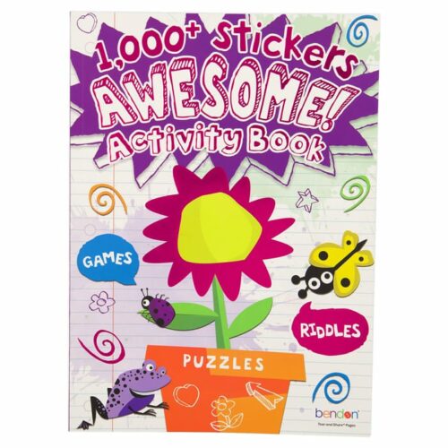 Bendon 1000+ Stickers Awesome Activity Book