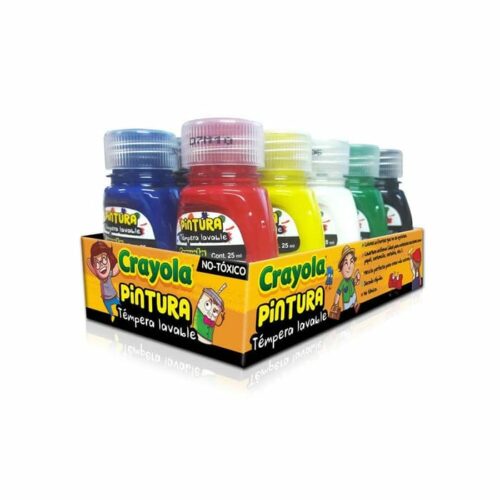 Crayola Washable Paint 25ML 10 Bottles