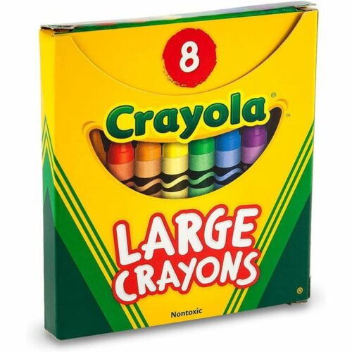 Crayola Large Crayons 8 Count