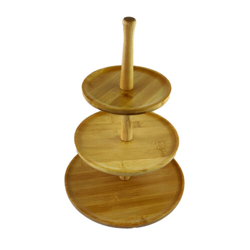 3 Layers Wooden Plate