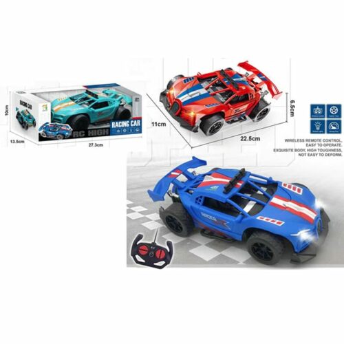 Remote Control Car With Light Assorted Color