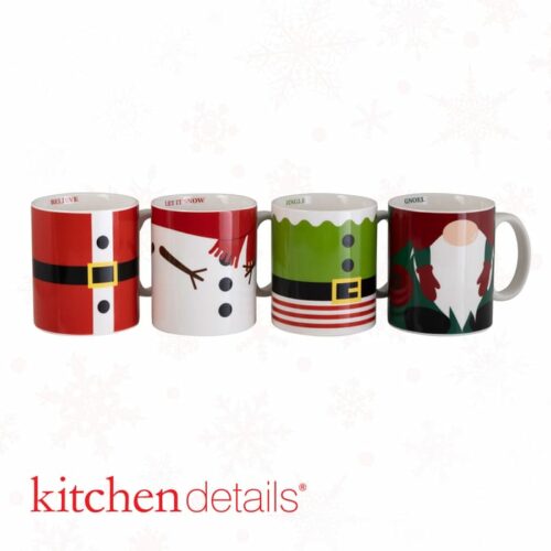 Holiday Stoneware Mugs