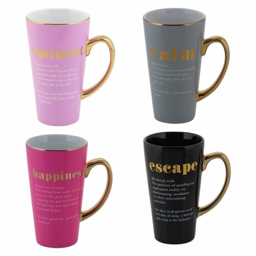 Vofabulary Mugs Assorted 16 Oz