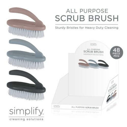 Zeplin Scrub Cleaning Brush In Display Box Asst