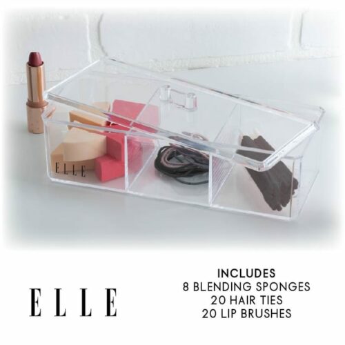 3 Compartment Beauty Essentials and Organizer Set