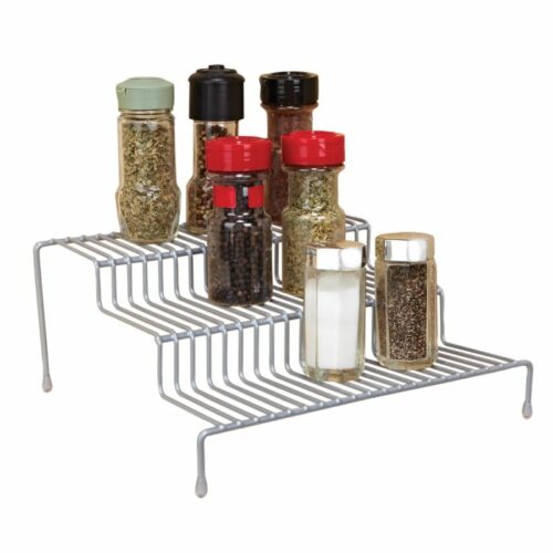 3 Tier Spice Organizer Grey 10.24"x9.65"x4.53"