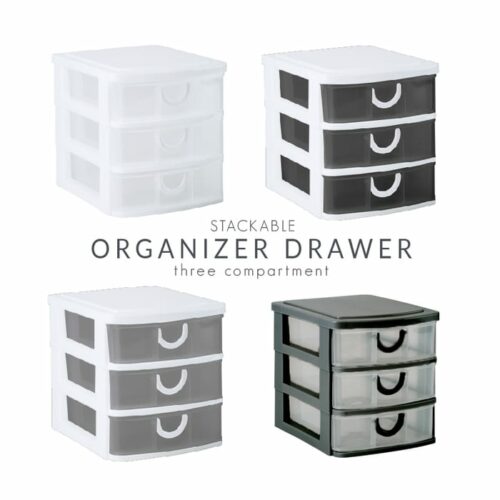 Mini Stackable 3 Draw-Basic Colors