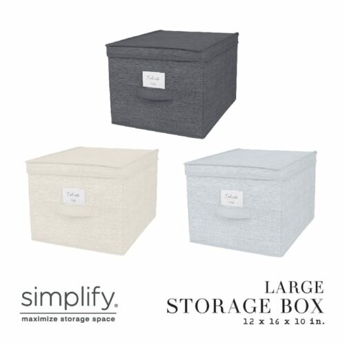 Storage Box-large 12x16x10 assorted