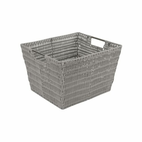 Rattan Large Tote Handle-Vertical Weave 15x13x10