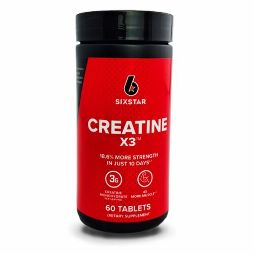 Six Star Creatine X3 Muscletech 60 Caplets