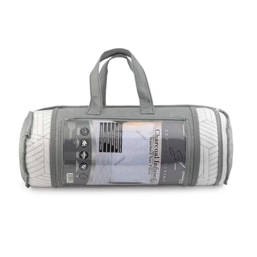 Charcoal Pillow - Queen