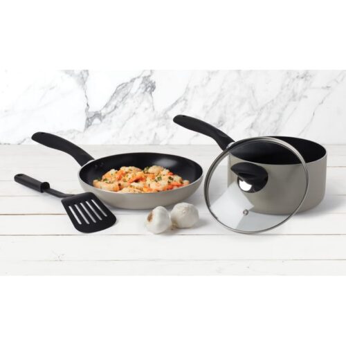 3 Pieces Aluminium Cookware Set