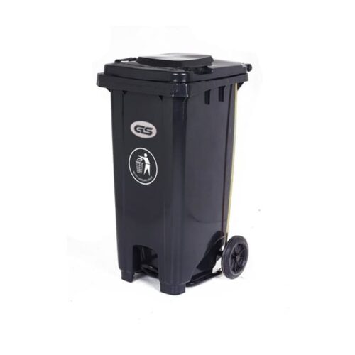 Dustbin With Wheels 120 Lt & Pedal
